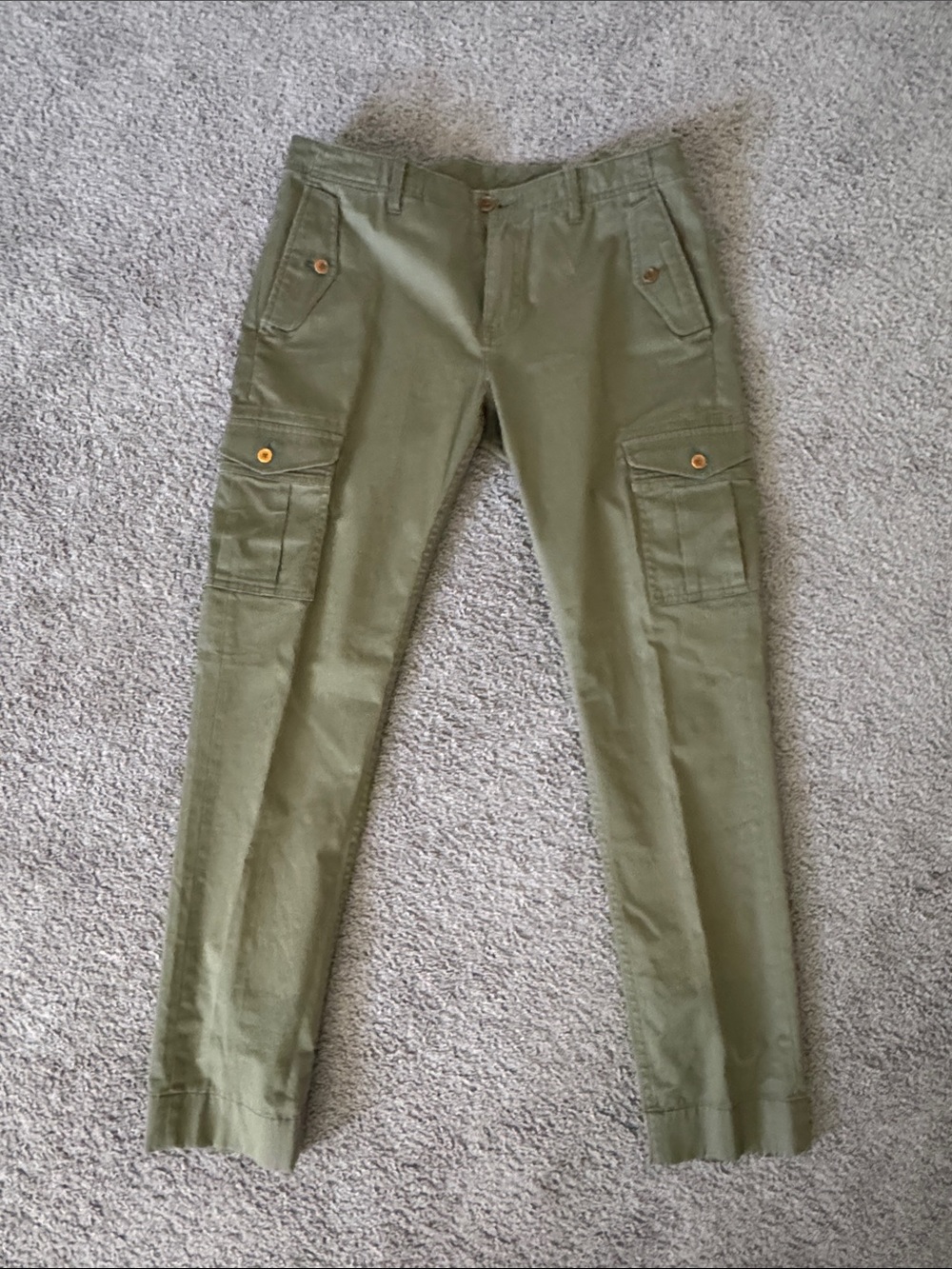 Brooks Brothers Olive Green Cargo Pants